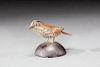 Miniature Ovenbird by A. Elmer Crowell (1862-1952)