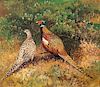 Lynn Bogue Hunt (1878-1960) Pheasant Pair