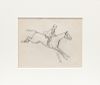Paul Desmond Brown (1893-1958) Two Horse Drawings