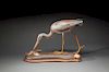 Tri-Color Heron with Newt by William Gibian (b. 1946)