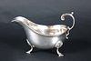English Sterling Silver Sauce Boat, Sheffield