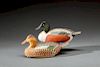 Miniature Shoveler Pair by The Ward Brothers, Lemuel T. (1896-1984) and Stephen (1895-1976) by