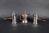 Three Silver Plated Hot Beverage Servers