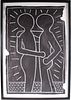 Keith Haring Subway Chalk Drawing, Best Buddies