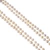 A selection of cultured pearl jewellery. To include a long-length cultured pearl necklace, together
