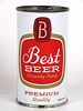 1961 Best Beer 12oz Flat Top Can 36-25 Chicago Illinois