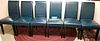SET OF 6 UPHOLS DINING CHAIRS