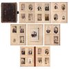 Retratos de Damas, Caballero y Niños. Tarjetas de Visita, Cabinet y Ferrotipos. Estados Unidos, segunda mitad del Siglo XIX. Piezas: 87