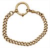 18 Karat Gold Watch Chain, length 7 1/4 inches, 16.8 grams.