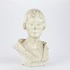 Plaster Bust of a Woman "Seymour Girl"