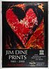 Jim Dine Poster MIA Exhibition