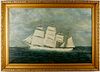 Marine Painting of the Ship William P. Frye