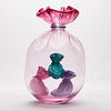 Littleton Vogel Glass Sculpture Soft Forms