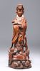 Chinese Carved Wood Figure