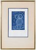 Salvador Dali Owl Color Etching, Lumley Cazalet Ltd.