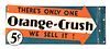  "THERE'S ONLY ONE" ORANGE-CRUSH FLANGE.