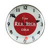 RED ROCK COLA LIGHT-UP BUBBLE CLOCK.