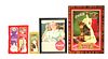 LOT OF 3: FRAMED COCA-COLA LITHOGRAPH ADVERTISEMENTS.