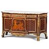 E. Kahn & Cie Louis XVI-Style Marquetry Commode After a Model by Jean-Henri Riesener 