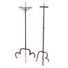 Wrought Iron Floor Candle Stands 
