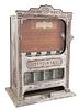 1¢ ROCK-OLA MANUFACTURING FOUR ACES COIN FLIP COUNTER POCKET TRADE STIMULATOR.