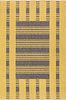 Vintage Double Sided Swedish Kilim Reversible Rug 6 ft 8 in x 4 ft 6 in (2.03 m x 1.37 m)