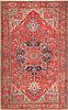 Large Antique Persian Serapi Area Rug 18 ft 2 in x 11 ft 6 in (5.54 m x 3.51 m)