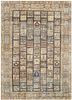 Antique Persian Khorassan Garden Design Carpet - No Reserve 15 ft 1 in x 10 ft 8 in (4.6 m x 3.25 m)