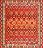 Vintage Sarkoy Turkish Kilim Rug - No Reserve 8 ft 10 in x 7 ft 10 in (2.69 m x 2.39 m)