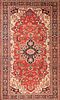 Large Antique Persian Serapi Rug 18 ft 7 in x 10 ft 9 in (5.66 m x 3.27 m)