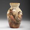 Early Rookwood Pottery Vase with Handpainted Birds 