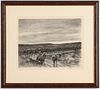KERR EBY (1889-1945) PENCIL SIGNED LITHOGRAPH