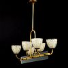 Large Barovier & Toso "Rostrato" Chandelier 