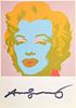 Andy Warhol Signed Marilyn Art Unlimited Postcard
