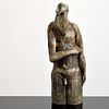 Large Robert Overman Hodgell Sculpture, Male Nude Figure