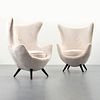 Pair of Lounge Chairs, Manner of Paolo Buffa