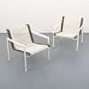 Pair of Richard Schultz Outdoor Lounge Chairs