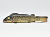 Glass eye brown trout, Oscar Peterson, Cadillac, Michigan, 1st quarter 20th century.
