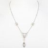 Cartier 18k White Gold and Diamond Necklace