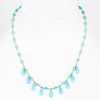 Tiffany & Co. 18k Gold and Turquoise Beaded Necklace