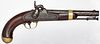 H. Aston contract model 1842 percussion pistol