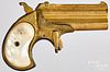 Remington double Derringer over and under pistol