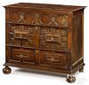 George I oak chest of drawers, ca. 1710