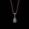 Opal, Diamond and 14K Necklace