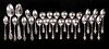 A Group of American Sterling & Coin Silver Flatware