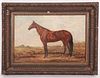 A Circa 1880 Portrait of the Horse, St. Julien