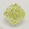 1.03 ct, Natural Fancy Yellow Even Color, VVS1, Cushion cut Diamond (GIA Graded), Appraised Value: $20,300 
