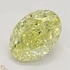 1.20 ct, Natural Fancy Yellow Even Color, VS1, Oval cut Diamond (GIA Graded), Appraised Value: $21,300 