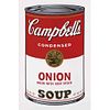 ANDY WARHOL. II.46: Campbell's Tomato Soup, Con sello en la parte posterior. Serigrafía s/ tiraje. 81 x 48 cm. Con certificado.