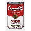 ANDY WARHOL, II.47: Campbell's Onion Soup, Con sello en la parte posterior "Fill in your signature", Serigrafía S/N, 91.4 x 91.4 cm.